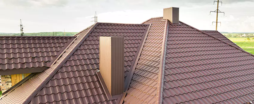 Residential Chimney Flashing Restoration in Dublin, OH