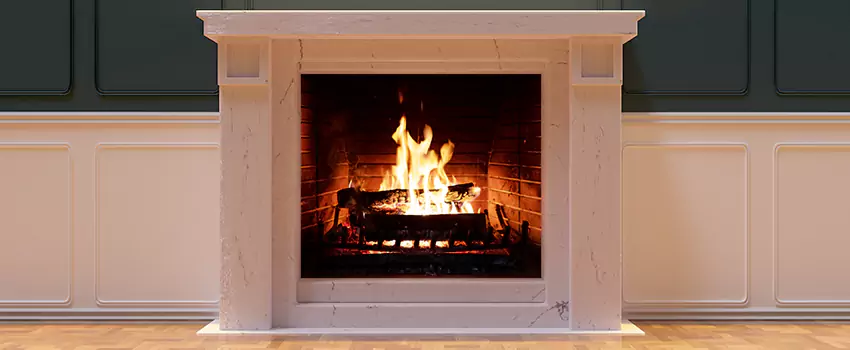 Decorative Electric Fireplace Installation in Dublin, Ohio