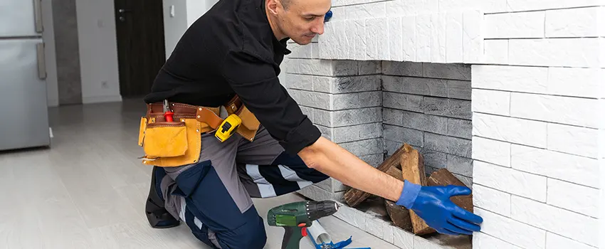 Fireplace Damaged Damper Frame Repair Services in Dublin, Ohio