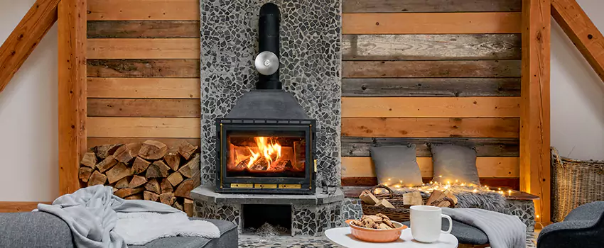 Thelin Hearth Products Direct Vent Gas Stove Fireplace Inspection in Dublin, Ohio